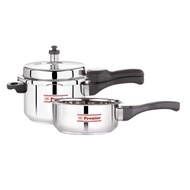 Premier Aluminium Deluxe Netraa Pressure Cooker Combo 5 Ltr & Pressure Pan Combo SG-503