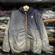 Kway x Collection Privee? OMBRE Jacket Grey Size S 69x58 Sherpa Inner Minor zip head for smooth move