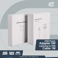 Bundling Charger - 1 Meter Lightning Cable & 5 Watt Power Adapter.