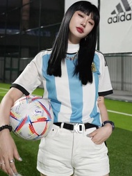 2023 New Fashion version Argentina Messi No. 10 jersey women 2022 World Cup college student home Ney