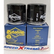 4-KAWASAKI PENAPIS MINYAK / KAWASAKI OIL FILTER OIL PUTOLINE HF204  (19-08-25)