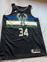 Milwaukee Bucks #34 Jordan 球衣