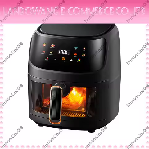 8L Large Smart Touch Screen Air Fryer Digital Oil-Free Oven for Home