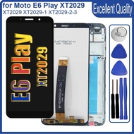 5.5'' New LCD for Motorola Moto E6 Play XT2029 LCD Display Touch Screen Digiziter for Moto E6 Play L