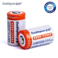 Doublepow CR2 200mAh 3.2V Li-ion Rechargeable Battery 2pcs
