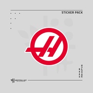F1 Sticker Vinyl Doff Laminated Sticker | Haas Logo Sticker