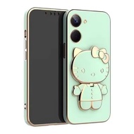 Mobile Phone Case Kitty Stand Glass Model Samsung A15 A25 A05 A05S A51 A71 4G A22 5G A50 A30S A14 5G