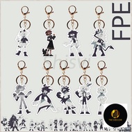 Basic Paper Education Cute Acrylic Keychain |FPE MISS CIRCLE Anime Pendant aiavn