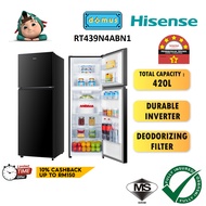 FREE SHIPPING Hisense 206L / 240L / 320L / 420L 2 Door Top Freezer Inverter Fridge Refrigerator RT21