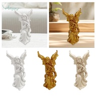 [szlztmy1] Angel Figurine Angel Sculpture Creative Craft Collectible Figurine Resin