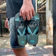 男繪圖夾腳拖鞋 防滑防水人字拖鞋 夾腳拖 男拖鞋 JOY -經典塗鴉-