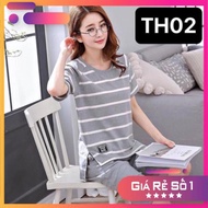 - Gray house wear white stripes TH02