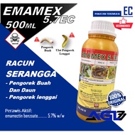 EMAMEX 5.7EC 500mlL / Racun Serangga / Ulat #Emamectin Benzoate 5.7%