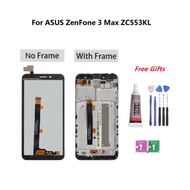 LCD Display with Frame For ASUS ZenFone 3 MAX ZC553KL X00DD LCD Display With Touch Screen Digitizer Assembly