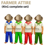 Ls Auslofactorytwo Farmer Set Magsasaka Costume With Hat