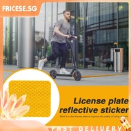 [fricese.sg] Cycling Safety Rear Fender Reflective Warning Sticker for Xiaomi Mi Electric Scooter Pro 2