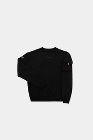 SKOOP® Nero Patchwork Sweater Onyx