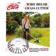 STEEL WIRE BRUSH CUTTER GRASS WEED TRIMMER HEAD BLADE LAWN MOWER GARDENING TOOL CWH TOOLS SDN BHD CW