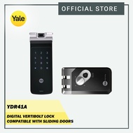 Yale YDR41A Fingerprint Digital Rim Door Lock (Bluetooth and Wifi are optional)