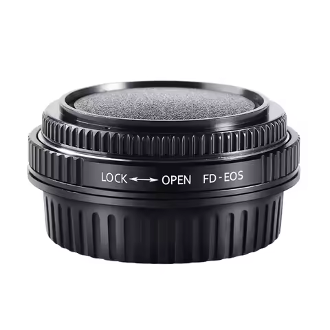 K&F Concept FD-EF Lens Adapter Ring For Canon FD FL Lens to Canon EF EOS Camera 10D 40D 80D With Gla
