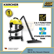 Karcher Stainless Steel Vacuum Cleaner Vacum Cleaner Vaccum Cleaner Vacum Rumah Vacum Kereta Dry Vac