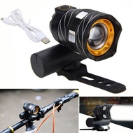 Bicycle Lights Set Waterproof Headligh USB Rechargeable Bike Lamp