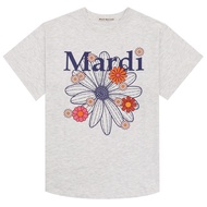 เสื้อยืด Mardi Mercredi Flowermardi Blossom - Heather Navy (2023ใหม่)
