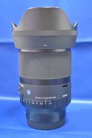 SOLD）新淨 Sigma 35mm F1.4 DG DN ART for Sony FE 新版35mm F1.4大光圈 標準鏡 35 A9 A7 A1 A7C A7R A7S FX3 F6 ZVE1