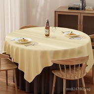 Thick Waterproof Premium Outdoor Plastic Round Table Home Camping Stone Dining Table Cloth Disposabl