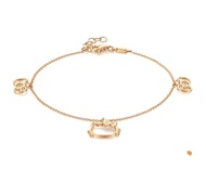 周生生「Hello Kitty」18K黃金手鍊