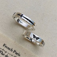 {INFP · ENFJ} MTBI Personality Butterfly Ring Original Handmade Niche Design Creative Unique Index F