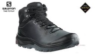 -滿3000免運-Salomon所羅門 女 VAYA GTX 防水中筒登山鞋 /L41301500/暴綠.黑.騎兵綠