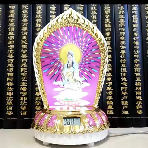 Prajna-Buddha Machine Flash Music Player, 24 Hours Playing, Home HD Sound Quality, Buddhism Box