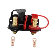 [mojotorw7] Battery Terminals Car Battery Terminal Jumper Battery Relocation Kit Battery Charger Pos