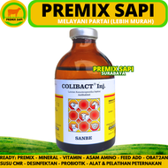 COLIBACT INJ 50ML COLIBACT INJ 100ML SANBE - Obat Hewan Antibakteri Pencernaan Ternak Sapi Kambing