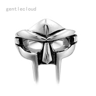 GC Anime Goth Hip Hop MF DOOM Mask Rings For Men Gladiator Punk Style Egyptian Pharaoh Retro Jewelry