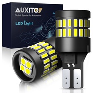 AUXITO 2PCS W16W T15 Led Canbus No Error Car Backup Light ReverseLamp 6500K White