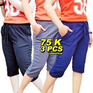 DOTY CREPE PANTS 7/8 BELOW THE KNEE