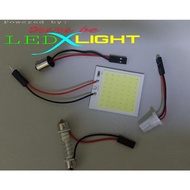 External dome light with free 3 socket types adjustable festoon/T10 peanut and T11/BA9S