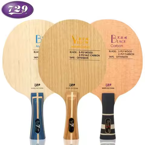 729 Friendship ALC Professional Table Tennis Blade Original Racket 5+2 Blue Yellow Arylate Carbon Pi