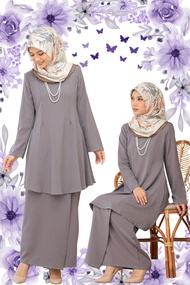 Kurung Riau Moden Grey