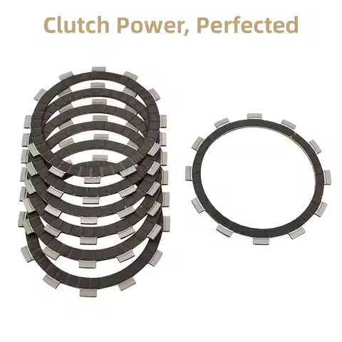 Motorcycle Clutch Friction Plate Set for Hyosung TE450 GT650 GT650S GT650R GT650I GV650 Aquila I ST7