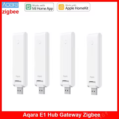 AQARA E1 Zigbee Hub USB Smart Gateway Wireless Zigbee Connect Remote MIHOME (China region) and Homek