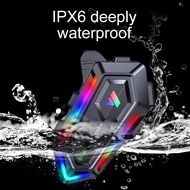 Y20 MAX Motorcycle Helmet Bluetooth Intercom RGB Light V5.3 1000mAh IPX6 Waterproof