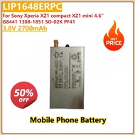 New 3.8V 2700mAh Phone Battery LIP1648ERPC For Sony Xperia XZ1 compact XZ1 mini 4.6" G8441 SO-02K PF