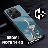 Softcase Glossy REDMI NOTE 14 / motif quotes/case redmi note 14 /casing redmi note 14 /glitter