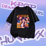 KPop Demon Hunters Movie Tshirt HUNTR/X Zoey Print Tshirt Unisex Tshirt Adult &kids Tshirt 100CM-5XL