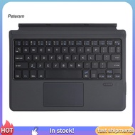 PP   Tablet Keyboard with Trackpad Protective Shell for Tablet Display Wireless Bluetooth Keyboard Protective Case for Microsoft Surface Go 1/2/3/4 Colorful Backlight Slim