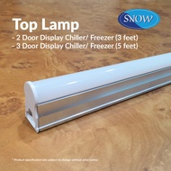 SNOW TOP LAMP FOR 2 DOOR/ 3 DOOR DISPLAY CHILLER/ FREEZER