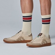 moz瑞典 駝鹿 經典再現 復古 德訓鞋 (淺米杏)